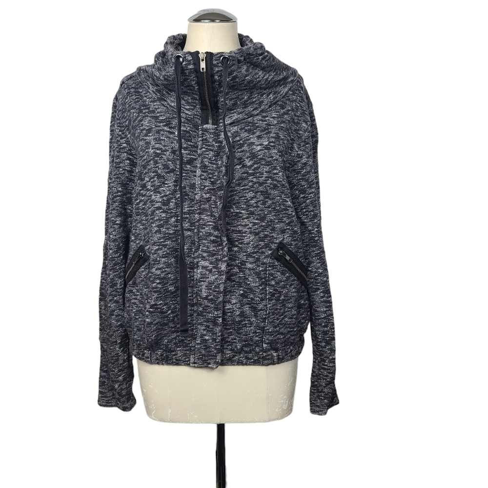 Urban Outfitters Silence + Noise Full Zip Gray Jacket S